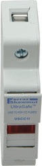 Ferraz Shawmut - 1 Pole, 600 VAC/VDC, 30 Amp, DIN Rail Mount Fuse Holder - Compatible with CC Class, 0.69 Inch Wide Fuse - Exact Tooling