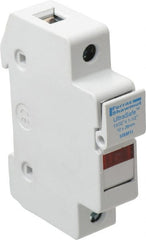 Ferraz Shawmut - 1 Pole, 1000 VDC and 800 VAC, 30 Amp, DIN Rail Mount Fuse Holder - Compatible with CC Class, 1-1/2 Inch Long x 0.69 Inch Wide and 13/32 Inch Diameter Fuse - Exact Tooling