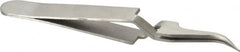 Value Collection - 4-11/32" OAL N7 Reverse Action Tweezers - Curved Fine Point - Exact Tooling