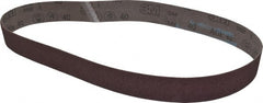 3M - 2" Wide x 48" OAL, 40 Grit, Aluminum Oxide Abrasive Belt - Aluminum Oxide, Coarse, Coated, X Weighted Cloth Backing, Series 341D - Exact Tooling