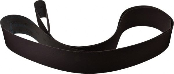 3M - 3" Wide x 132" OAL, 180 Grit, Aluminum Oxide Abrasive Belt - Aluminum Oxide, Very Fine, Coated, X Weighted Cloth Backing, Series 341D - Exact Tooling