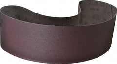 3M - 6" Wide x 60" OAL, 60 Grit, Aluminum Oxide Abrasive Belt - Aluminum Oxide, Medium, Coated, X Weighted Cloth Backing, Series 341D - Exact Tooling