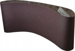 3M - 9" Wide x 48" OAL, 60 Grit, Aluminum Oxide Abrasive Belt - Aluminum Oxide, Medium, Coated, X Weighted Cloth Backing, Series 341D - Exact Tooling