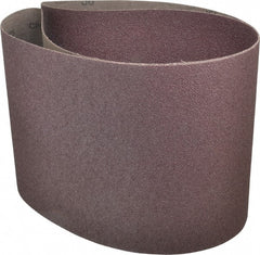 3M - 10" Wide x 70-1/2" OAL, 36 Grit, Aluminum Oxide Abrasive Belt - Aluminum Oxide, Very Coarse, Coated, X Weighted Cloth Backing, Series 341D - Exact Tooling