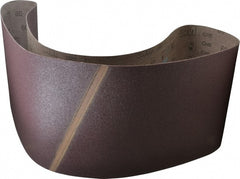 3M - 10" Wide x 70-1/2" OAL, 60 Grit, Aluminum Oxide Abrasive Belt - Aluminum Oxide, Medium, Coated, X Weighted Cloth Backing, Series 341D - Exact Tooling