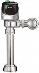 Sloan Valve Co. - 1-1/2" Spud Coupling, 1-1/2" Pipe, Closet Automatic Flush Valve - Dual Flush, 1.6/1.1 Gal per Flush, Metal Cover, Powered by 4 AA Batteries - Exact Tooling