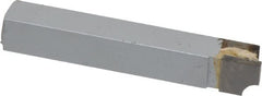 Accupro - 2-1/2 Inch Long, 5/32 Inch Radius, Left Hand, Concave, RAL Style Radius Cutting Tool Bit - 3/8 Inch Long Tip, 3/32 Inch Thick, 3/8 Inch Shank Square, Carbide Tip - Exact Tooling