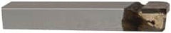 Accupro - 3-1/2 Inch Long, 5/16 Inch Radius, Right Hand, Convex, RXD Style Radius Cutting Tool Bit - 1/2 Inch Long Tip, 1/8 Inch Thick, 1/2 Inch Shank Square, Carbide Tip - Exact Tooling