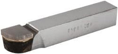 Accupro - 4-1/2 Inch Long, 1/2 Inch Radius, Right Hand, Convex, RXD Style Radius Cutting Tool Bit - 3/4 Inch Long Tip, 3/16 Inch Thick, 3/4 Inch Shank Square, Carbide Tip - Exact Tooling