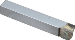 Accupro - 3-1/2 Inch Long, 9/32 Inch Radius, Left Hand, Convex, RXL Style Radius Cutting Tool Bit - 1/2 Inch Long Tip, 1/8 Inch Thick, 1/2 Inch Shank Square, Carbide Tip - Exact Tooling