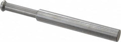 Accupro - 1/4" Cutter Head Diam, 1/32" Flat Width, 2-1/2" OAL, Solid Carbide, Single Right Hand Back Chamfer - Exact Tooling