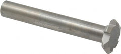 Accupro - 3/4" Cutter Head Diam, 1/32" Flat Width, 2-1/2" OAL, Solid Carbide, Single Right Hand Back Chamfer - Exact Tooling