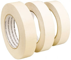 Ability One - 2" Wide x 60 Yd Long White Paper Masking Tape - 5.4 mil Thick - Exact Tooling