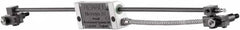Newall - 8" Max Measuring Range, 5 µm Resolution, 15.4" Scale Length, Inductive DRO Linear Scale - 10 µm Accuracy, IP67, 11.48' Cable Length, Series Microsyn 2G Encoder - Exact Tooling
