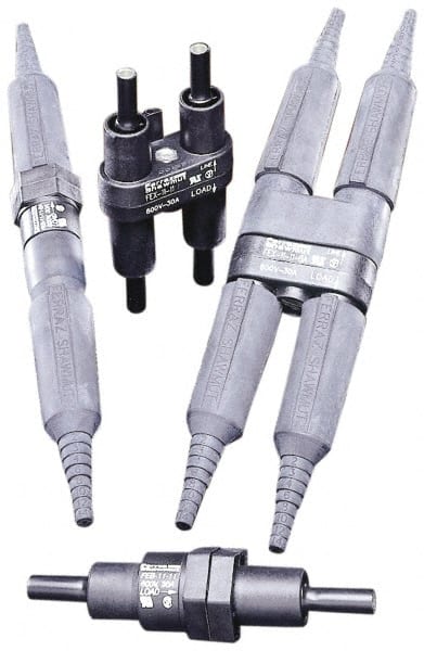 Ferraz Shawmut - 1 Pole, 600 VAC/VDC, 30 Amp, Inline Fuse Holder - Compatible with CC Class, 1-1/2 Inch Long x 1 Inch Wide and 13/32 Inch Diameter Fuse - Exact Tooling