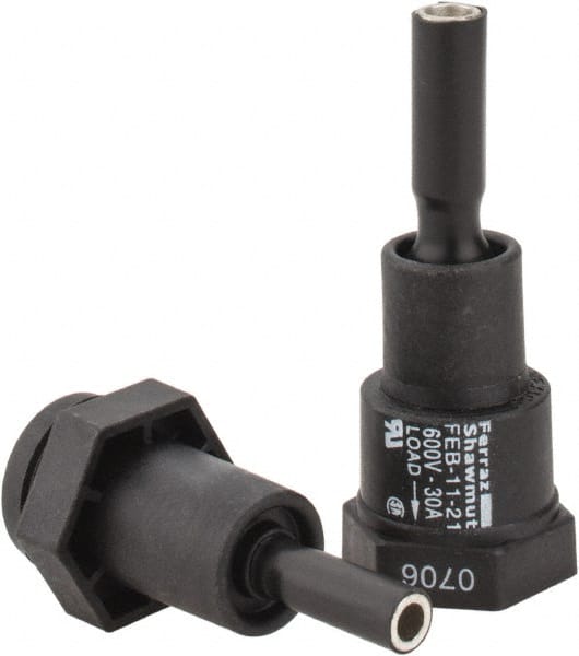 Ferraz Shawmut - 1 Pole, 600 VAC/VDC, 30 Amp, Inline Fuse Holder - Compatible with CC Class, 1-1/2 Inch Long x 1 Inch Wide and 13/32 Inch Diameter Fuse - Exact Tooling