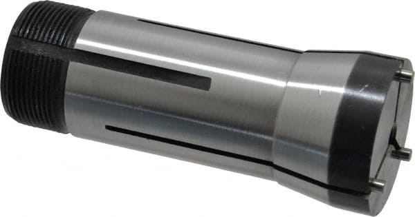 Interstate - 1-1/2 Inch Head Diameter, 1/4 Inch Pilot Hole, 5C Emergency Collet - 3.28" Overall Length, Steel, 0.0032 Inch TIR - Exact Tooling