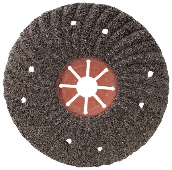 Camel Grinding Wheels - 7" Diam 7/8" Hole 24 Grit Fiber Disc - Very Coarse Grade, Silicon Carbide, 8,600 Max RPM - Exact Tooling