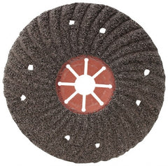 Camel Grinding Wheels - 7" Diam 7/8" Hole 16 Grit Fiber Disc - Very Coarse Grade, Silicon Carbide, 8,600 Max RPM - Exact Tooling