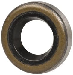 Thomson Industries - 1/4" Diam, Steel Bearing Closed External Seal for Fixed Diameter Housings - 1/8" Wide x 1/2" Outside Diam - Exact Tooling
