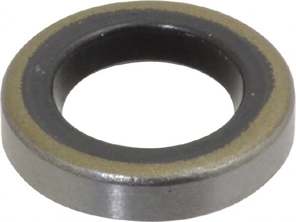 Thomson Industries - 3/8" Diam, Steel Bearing Closed External Seal for Fixed Diameter Housings - 1/8" Wide x 0.629" Outside Diam - Exact Tooling