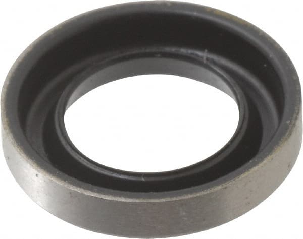 Thomson Industries - 3/8" Diam, Stainless Steel Bearing Closed External Seal for Fixed Diameter Housings - 1/8" Wide x 0.629" Outside Diam - Exact Tooling