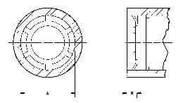 Thomson Industries - 16mm Internal Retaining Ring - For Use with Linear Bearing SSE M16, MA M16 - Exact Tooling