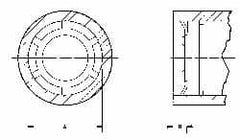 Thomson Industries - 16mm Internal Retaining Ring - For Use with Linear Bearing SSE M16, MA M16 - Exact Tooling