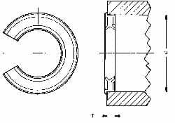 Thomson Industries - 30mm Shaft Diam, Open Multirac External Seal - Exact Tooling