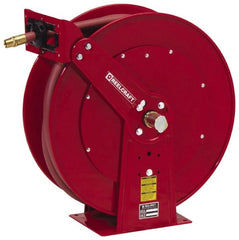 Reelcraft - 75' Spring Retractable Hose Reel - 250 psi, Hose Included - Exact Tooling
