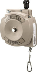 Aero-Motive - 9 Lb Load Capacity, 6.6' Travel Distance, Tool Balancer - Steel Cable, High Impact Composite Housing, Locking Mechanism - Exact Tooling