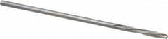 Magafor - 1/16" Solid Carbide 4 Flute Chucking Reamer - Spiral Flute, 1/16" Straight Shank, 7/16" Flute Length, 1-31/32" OAL - Exact Tooling