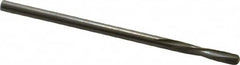 Magafor - 2.2911mm Solid Carbide 4 Flute Chucking Reamer - Spiral Flute, 0.0902" Straight Shank, 7/16" Flute Length, 1-31/32" OAL - Exact Tooling