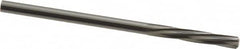 Magafor - #32 Solid Carbide 6 Flute Chucking Reamer - Spiral Flute, 0.1161" Straight Shank, 19/32" Flute Length, 2-1/4" OAL - Exact Tooling