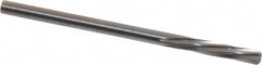 Magafor - #31 Solid Carbide 6 Flute Chucking Reamer - Spiral Flute, 0.1201" Straight Shank, 19/32" Flute Length, 2-1/4" OAL - Exact Tooling