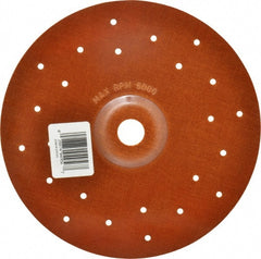 DeWALT - 9" Diam Locking Nut Disc Backing Pad - Medium Density, 6,000 RPM - Exact Tooling