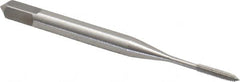 Emuge - #0-80 UNF 2BX Modified Bottoming Thread Forming Tap - Cobalt, Nitride Finish, 1.626" OAL, 0.236" Thread Length, Right Hand Thread, Series Rekord Druck-S - Exact Tooling