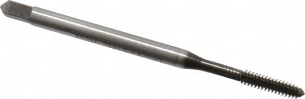 Emuge - #4-40 UNC 2BX Modified Bottoming Thread Forming Tap - Cobalt, Nitride Finish, 2.205" OAL, 0.433" Thread Length, Right Hand Thread, Series Rekord Druck-S - Exact Tooling