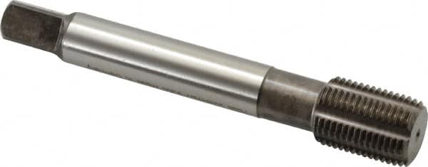 Emuge - 5/8-18 UNF 2BX Modified Bottoming Thread Forming Tap - Cobalt, Nitride Finish, 3.937" OAL, 0.866" Thread Length, Right Hand Thread, Series Rekord Druck-S - Exact Tooling