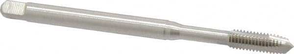 Emuge - #10-32 UNF, 3 Flute, Bright Finish, Cobalt Spiral Point Tap - Plug Chamfer, Right Hand Thread, 2.756" OAL, 0.512" Thread Length, 0.194" Shank Diam, 3B Class of Fit, Series Rekord B - Exact Tooling