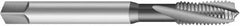 Emuge - #1-64 UNC 2 Flute 3BX Modified Bottoming Spiral Flute Tap - Cobalt, Oxide Finish, 1.772" OAL, Right Hand Flute, Right Hand Thread, Series Rekord D-Ti - Exact Tooling