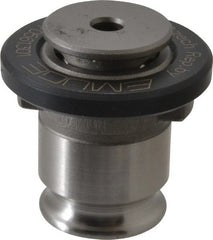 Emuge - 0.168" Tap Shank Diam, 0.131" Tap Square Size, #8 Tap, #1 Tapping Adapter - 0.28" Projection, 1.12" OAL, 3/4" Shank OD, Through Coolant, Series EM01 - Exact Tooling