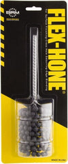 Brush Research Mfg. - 15/16" to 1-3/4" Bore Diam, 0.8 Grit, Diamond Flexible Hone - Extra Fine, 8" OAL - Exact Tooling