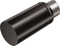 Sandvik Coromant - C4 Modular Connection, 100mm Diameter, Tool Holder Blank - 109mm Overall Length, 65mm Projection Flange to Nose End, 85mm Projection Gage Line to Nose End - Exact Tooling