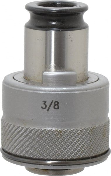 Accupro - 0.381" Tap Shank Diam, 3/8" Tap, #1 Tapping Adapter - 0.381 Inch Shank Diameter - Exact Tooling