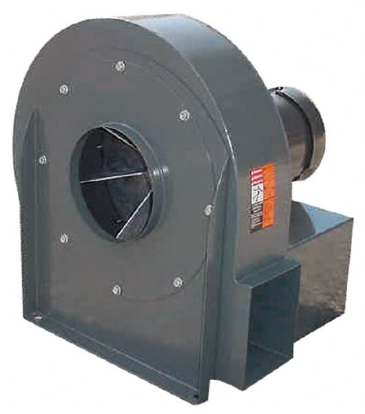 Peerless Blowers - 4" Inlet, Direct Drive, 1/3 hp, 215 CFM, TEFC Blower - 230/460/3/60 Volts, 3,500 RPM - Exact Tooling