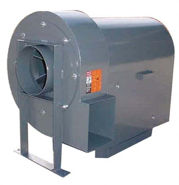 Peerless Blowers - 11-1/4" Inlet, Belt Drive, 10 hp, 3,840 CFM, ODP Blower - 230/460/3/60 Volts, 2,397 RPM - Exact Tooling