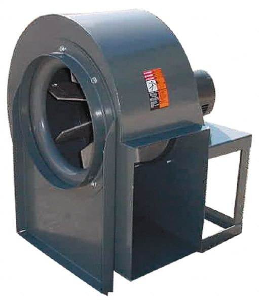 Peerless Blowers - 14-1/2" Inlet, Direct Drive, 2 hp, 3,000 CFM, ODP Blower - 230/460/3/60 Volts, 1,725 RPM - Exact Tooling