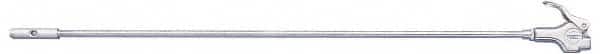 Guardair - 150 Max psi Venturi Nozzle Pistol Grip Blow Gun - 1/4 NPT, 6" Tube Length, Aluminum - Exact Tooling