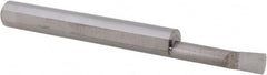Scientific Cutting Tools - 0.18" Min Bore Diam, 3/4" Max Bore Depth, 1/4 Shank Diam, Boring Bar - Right Hand Cut, Solid Carbide, Uncoated - Exact Tooling